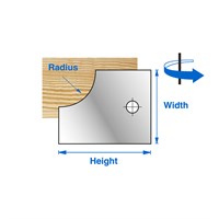 Tip 1401 - TC Cutter 20 x 30 x 2 mm